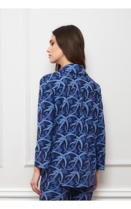 SORA PRINTED JERSEY SHIRT