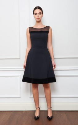 LISA  VELVET DRESS