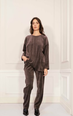 VELVET PANTS