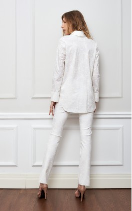 PETRONLLA PRINTED  JERSEY PANTS