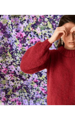 CHUNKY MOHAIR SWEATER 2