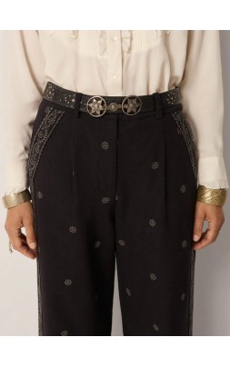 DIEGO EMBROIDERED PANTS 2