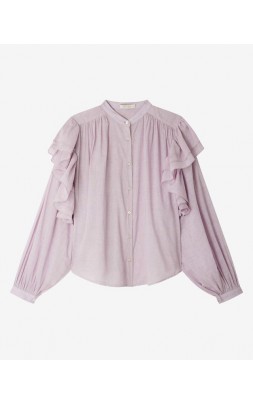CRAFTED VOILE BLOUSE
