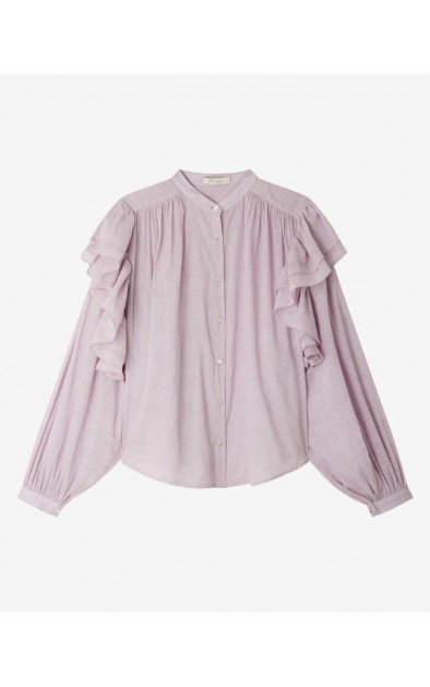 CRAFTED VOILE BLOUSE