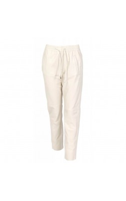 ΛΕΥΚΟ ΔΕΡΜΑΤΙΝΟ JOGGERS