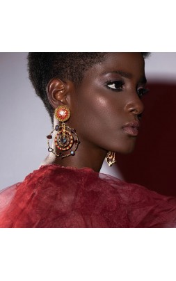 EARRINGS - CIRCLE OF STARS 2