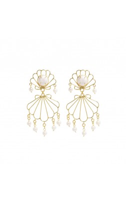 EARRINGS - THE SHELL MAXI