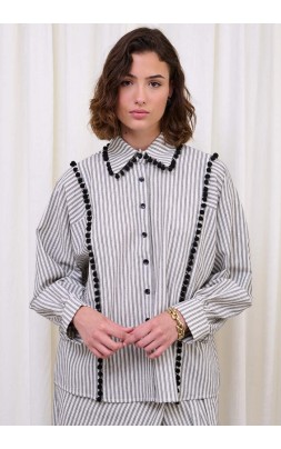 POMPOM SHIRT