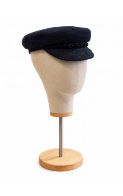 BLACK FELT CAP 2